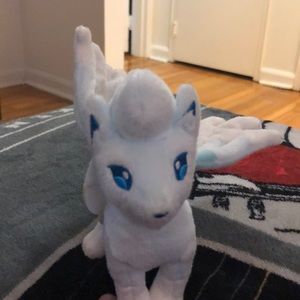 Japanese Plush keychain Artic Ninetails